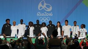 Rio 2016: konferencja prasowa Olimpijskiej Reprezentacji Uchodźców (galeria)