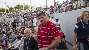 Gołota pojawił się na kortach US Open. Zobacz polskiego pięściarza i innych celebrytów