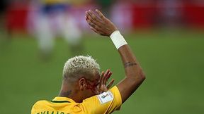 Neymar zalał się krwią (galeria)