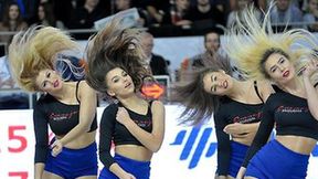 Cheerleaders Koszalin podczas meczu AZS Koszalin - Trefl Sopot (galeria)