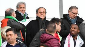 Nieoczekiwany gość na meczu LE. Platini oglądał Manchester United