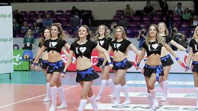 Bell Arto Cheerleaders AWF Warszawa na meczu ONICO AZS Politechnika Warszawska - Jastrzębski Węgiel (galeria)