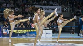 Cheerleaders Toruń podczas drugiego meczu play-off Polskiego Cukru Toruń z Rosą Radom (galeria) 