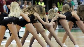 Cheerleaders Zielona Góra podczas półfinałów (galeria)