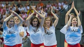 Kibice i Cheerleaders FLEX Sopot podczas meczu Polska - Rumunia (galeria) 