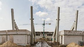 Budowa nowego stadionu Orła (galeria)