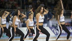 Cheerleaderki na meczu Polskiego Cukru z Dąbrową Górniczą (galeria)