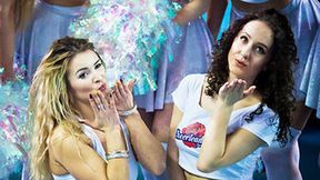 Cheerleaders Toruń podczas meczu Polskiego Cukru z Rosą Radom (galeria)