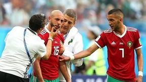 Mundial 2018. Ledwo trzymał się na nogach, ale chciał grać. Zobacz zamroczonego Amrabata (galeria)