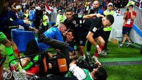 Mundial 2018. Zabawna sytuacja po golu Mandzukicia. Fotoreporter powalony (galeria)