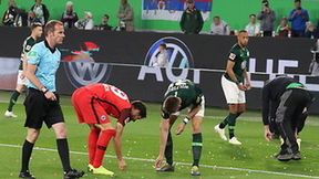 Bundesliga. VfL Wolfsburg - Eintracht Frankfurt. "Jajeczny" protest kibiców (galeria)