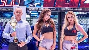 Ring girls gali FEN 25 w Ostródzie (galeria)