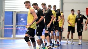 Plusliga: Trening zawodników PGE Skry Bełchatów (galeria)