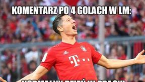 Liga Mistrzów. "Normalny dzień w pracy!". Zobacz memy po popisie Roberta Lewandowskiego w Belgradzie