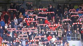Kibice podczas treningu noworocznego Cracovii (galeria)
