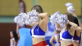 Występy Cheerleaders Wrocław podczas czwartkowych meczów 1/4 Pucharu Polski koszykarzy (galeria)