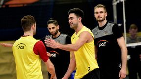 Plusliga: trening zawodników PGE Skry Bełchatów przed starciem z ZAKSĄ [GALERIA]