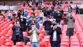 Kibice czekali na to ponad rok. Piękne obrazki ze stadionu Wembley