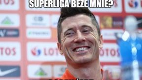 Śmiech Lewandowskiego i pierwszy sukces Bońka. Memy po zamieszaniu ws. Superligi