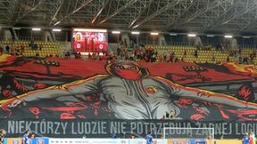 Kibice podczas meczu Jagiellonia Białystok - Lech Poznań (galeria)