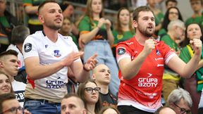 Kibice podczas meczu Ligi Mistrzów: Jastrzębski Węgiel - Grupa Azoty ZAKSA Kędzierzyn-Koźle (galeria)