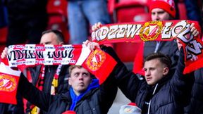 Fortuna 1. Liga. Kibice na meczu Widzew Łódź - GKS Tychy (galeria)