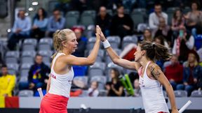 Puchar Billie Jean King: Magdalena Fręch / Alicja Rosolska - Andreea Mitu / Mihaela Buzarnescu 2:1 (galeria)