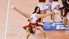 Cheerleaders Radom podczas meczu E.Leclerc Moya Radomka Radom - IŁ Capital Legionovia Legionowo  (galeria)