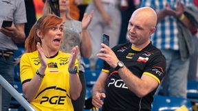 Kibice na trybunach podczas trzeciego meczu play-off PGE Skra Bełchatów - Aluron CMC Warta Zawiercie [GALERIA]