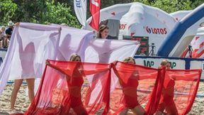 Cheerleaders Flex Sopot ozdobą IHF Beach Handball Global Tour w Gdańsku Brzeźnie (galeria)