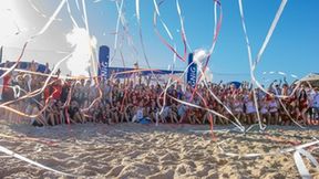 Dekoracja IHF Beach Handball Global Tour w Gdańsku Brzeźnie. (GALERIA) 