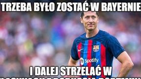 I po co Lewandowskiemu była ta Barcelona? Memy po El Clasico