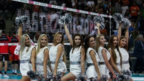 Występ Cheerleaders ERGO Śląsk podczas meczu Jastrzębski Węgiel - Asseco Resovia Rzeszów (GALERIA)