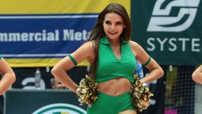 Cheerleaderki na meczu Aluron CMC Warta Zawiercie - BBTS Bielsko Biała [GALERIA]