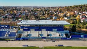 Stadion w Krośnie rośnie w oczach. Ruszył ostatni etap prac przy trybunie głównej [ZDJĘCIA]