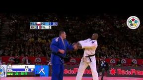 Judo Grand Slam in Paris 2012: +100kg RINER, Teddy (FRA) - WOJNAROWICZ, Janusz (POL)