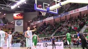 Dwa wsady Christiana Eyengi w meczu Stelmet - Unics