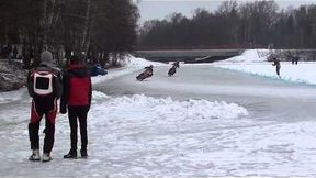 Ice speedway: Każde miejsce do treningu jest dobre, gdy zima nie rozpieszcza