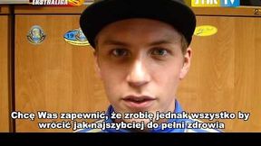 Linus Sundstroem liczy na szybki powrót na tor (czerwiec 2013)