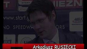 Wypowiedzi po meczu Start Gniezno - Unia Tarnów (2009)