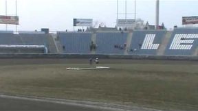 Pierwszy trening w Lesznie w 2011 roku - Adam Skórnicki