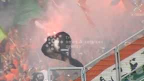 Racowisko na stadionie Śląska Wrocław