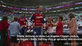 Sterlingowie mogą chcieć sprzedać Clippers dobrowolnie