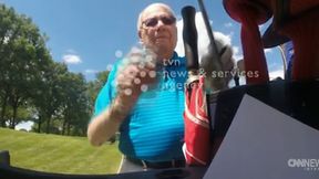 Stary człowiek i może. Za tydzień skończy sto lat, na polu golfowym imponuje formą