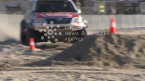 Adam Małysz zaszalał na gdyńskiej plaży. "Adrenalina jest potrzebna do życia, szczególnie sportowcom"