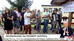 Gorące powitanie mistrza TdP w Zegartowicach