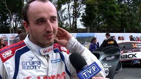 Robert Kubica dla TVP: Czekam na prostą kierownicę