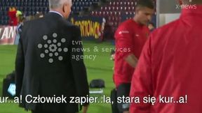 Patryk Małecki znów wybuchł i nawtykał Wdowczykowi. Padły ostre słowa