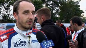 Kubica: wychodzą przyzwyczajenia z Formuły 1