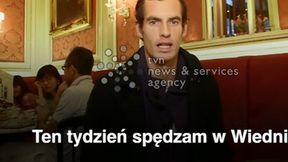 Andy Murray zajadał się słynnym tortem Sachera